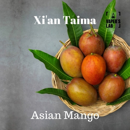 Фото, Відеоогляди на Ароматизатор для самозамісу Xi'an Taima "Asian Mango" (Азіатський манго) 