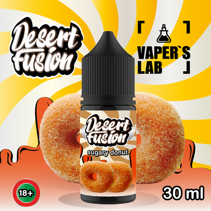 Фото жидкость для под систем dessert fusion salt sugary donut 30 ml