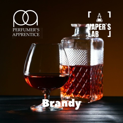 Фото, Відеоогляди на Натуральні ароматизатори для вейпа TPA "Brandy" (Бренді) 