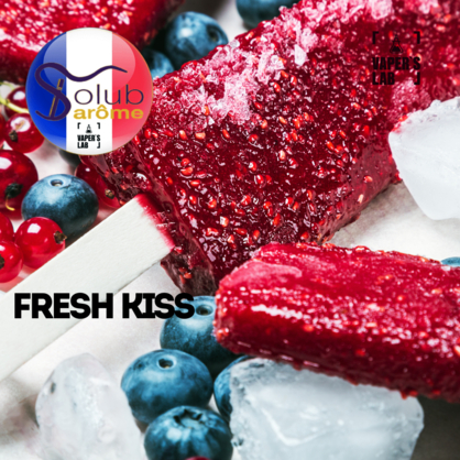 Фото, Відеоогляди на Натуральні ароматизатори для вейпів Solub Arome "Fresh Kiss" (Чорниця смородина зі свіжістю) 