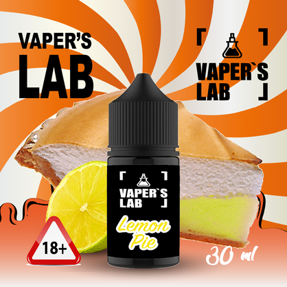 Фото, Відеоогляди на Жижу Salt Vaper's LAB Salt Lemon pie 30 ml