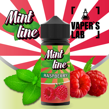 Фото жидкости для вейпа mint raspberry 120 ml