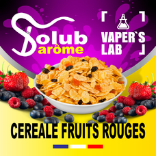 Ароматизаторы Solub Arome Céréale fruits rouges Кукурузные хлопья с ягодами