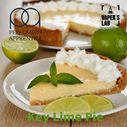 Фото, Видео, Ароматизаторы для жидкостей TPA "Key Lime Pie" (Лаймовый пирог) 