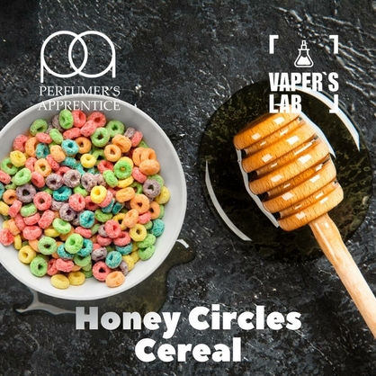 Фото, Видео, Ароматизатор для вейпа TPA "Honey Circles Cereal" (Медовые колечки) 