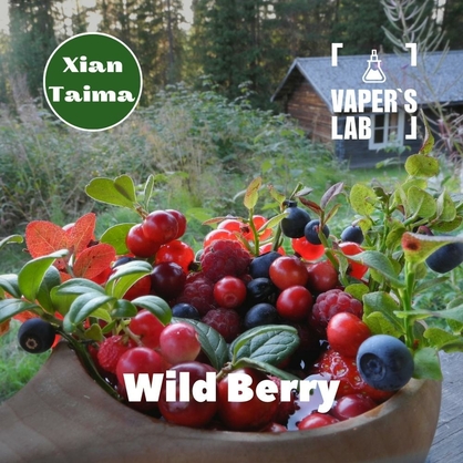 Фото, Відеоогляди на Ароматизатор для самозамісу Xi'an Taima "Wild berry" (Лісова ягода) 