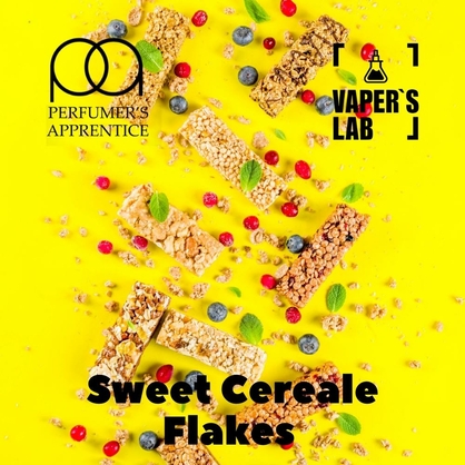 Фото, Відеоогляди на ароматизатор електронних сигарет TPA "Sweet Cereal Flakes" (Солодкі пластівці) 