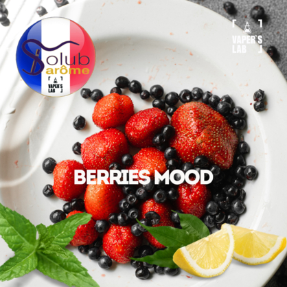 Фото, Видео, Ароматизаторы для жидкости вейпов Solub Arome "Berries Mood" (Лимон смородина клубника и мята) 