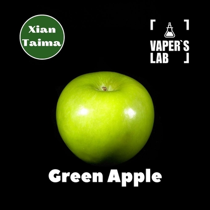 Фото, Відеоогляди на Ароматизатори для рідини вейпів Xi'an Taima "Green Apple" (Зелене яблуко) 