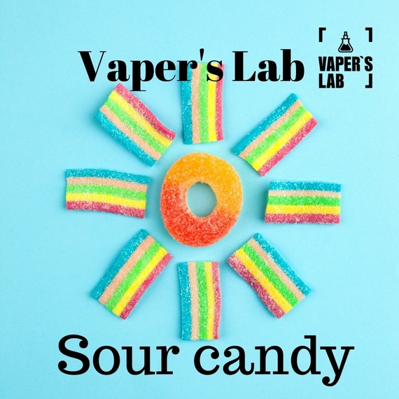 Відгуки Сольові жижи з холодком Vaper's LAB Salt "Sour candy" 15 ml 