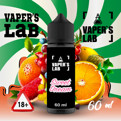 Фото, Відео на рідину Vapers Lab Sweet dream 60 ml