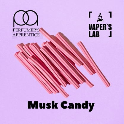 Фото, Видео, Аромки для вейпа TPA "Musk Candy" (Мускусные конфеты) 