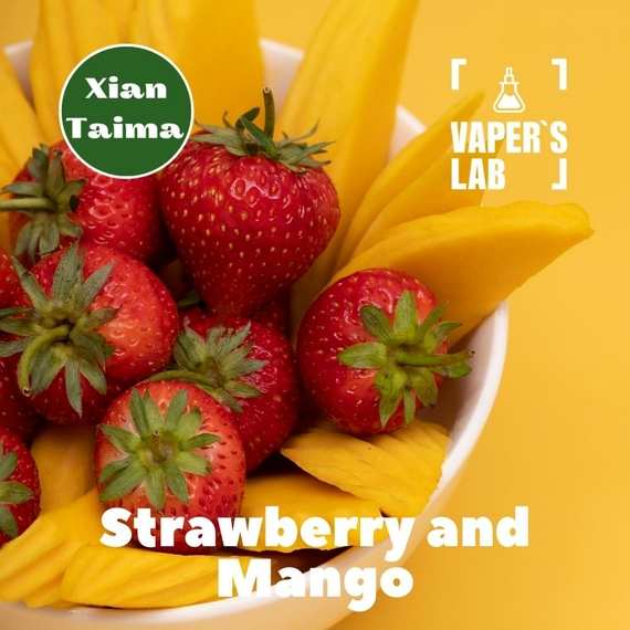 Отзывы на Ароматизаторы для вейпа Xi'an Taima "Strawberry and Mango" (Клубника манго) 