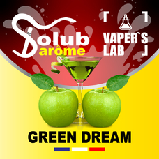 Аромки для самозамеса Solub Arome Green Dream Освежающий напиток с яблоком