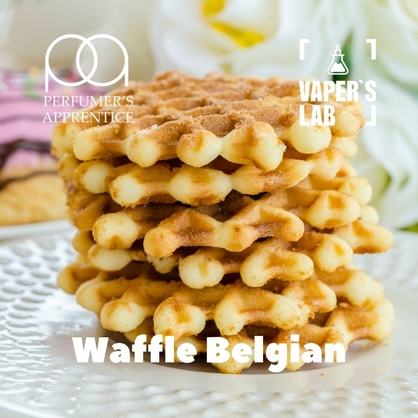 Фото, Відеоогляди на Натуральні ароматизатори для вейпів TPA "Waffle Belgian" (Бельгійські вафлі) 