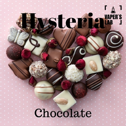 Фото жижа без нікотину hysteria chocolate 100 ml