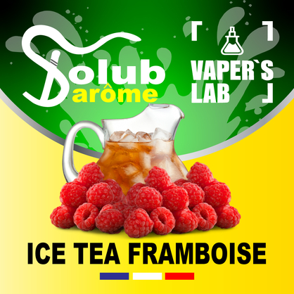 Фото, Відеоогляди на Арома для самозамісу Solub Arome "Ice-T framboise" (Малиновий чай) 