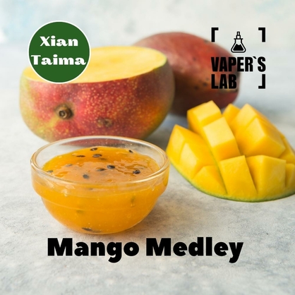 Фото, Відеоогляди на Найкращі ароматизатори для вейпа Xi'an Taima "Mango Medley" (Манго попурі) 