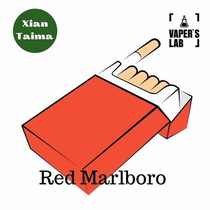 Фото, Видео, Премиум ароматизатор для электронных сигарет Xi'an Taima "Red Marlboro" (Красные Мальборо) 