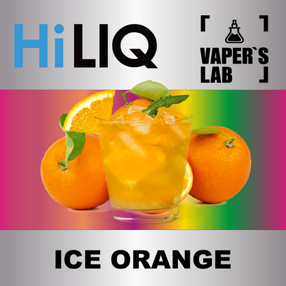 Фото на Ароматизатори HiLIQ Хайлик Ice Orange Крижаний Апельсин