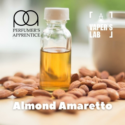 Фото, Видео, Ароматизатор для жижи TPA "Almond Amaretto" (Миндальный амаретто) 