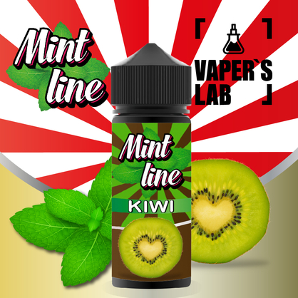 Фото жидкость для вейпа mint kiwi 120 ml