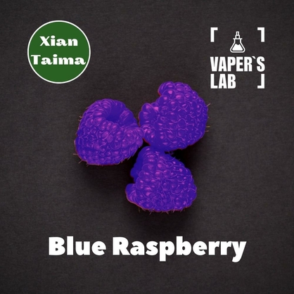 Фото, Видео, Ароматизатор для вейпа Xi'an Taima "Blue raspberry" (Голубая малина) 