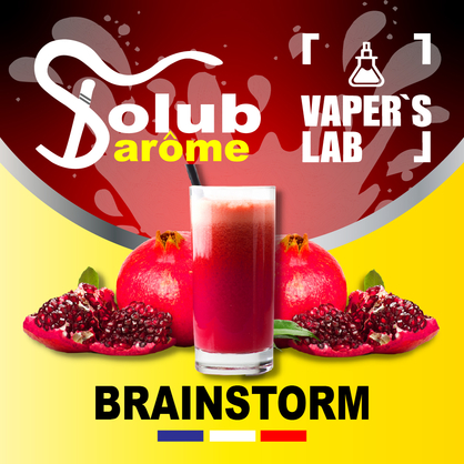 Фото, Видео, Лучшие вкусы для самозамеса Solub Arome "Brainstorm" (Гранатовый напиток) 