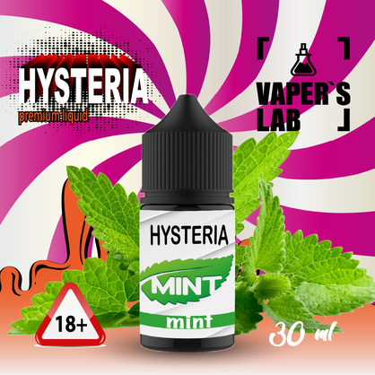 Фото купить заправку для электронной сигареты hysteria mint 30 ml