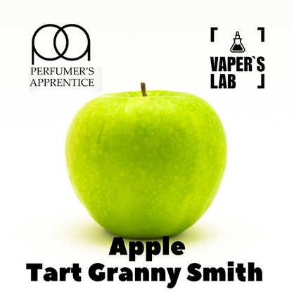 Фото, Відеоогляди на Ароматизатор для жижи TPA "Apple (Tart Granny Smith)" (Зелене яблуко) 