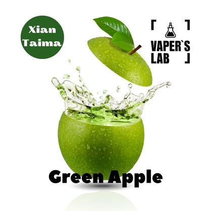 Фото, Видео, Ароматизаторы для солевого никотина   Xi'an Taima "Green Apple" (Зеленое яблоко) 