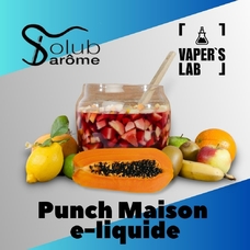 Ароматизатори для вейпа Solub Arome Punch Maison e-liquide Екзотичний пунш