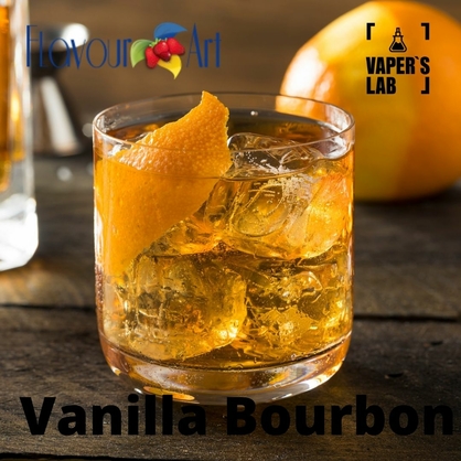 Фото на Ароматизаторы для вейпа FlavourArt Vanilla Bourbon Бурбонская ваниль