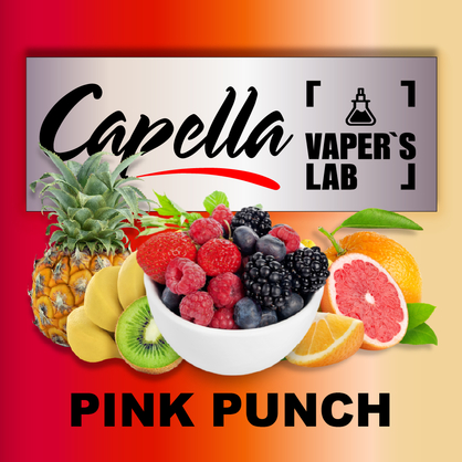 Фото на аромку Capella Pink Punch Розовый пунш