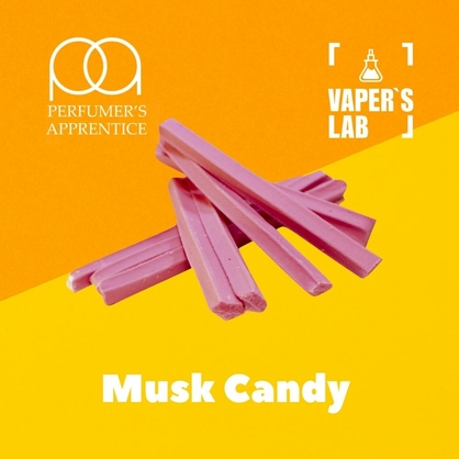 Фото, Видео, Аромки для вейпа TPA "Musk Candy" (Мускусные конфеты) 