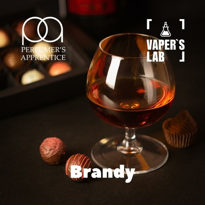 Фото, Відеоогляди на Натуральні ароматизатори для вейпа TPA "Brandy" (Бренді) 