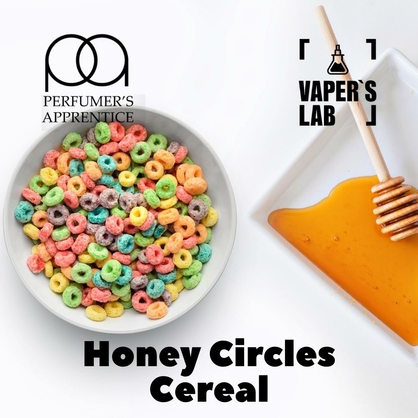 Фото, Видео, Ароматизатор для вейпа TPA "Honey Circles Cereal" (Медовые колечки) 