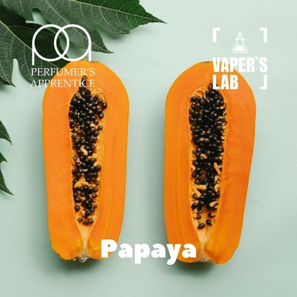 Фото, Відеоогляди на Харчовий ароматизатор для вейпа TPA "Papaya" (Папайя) 