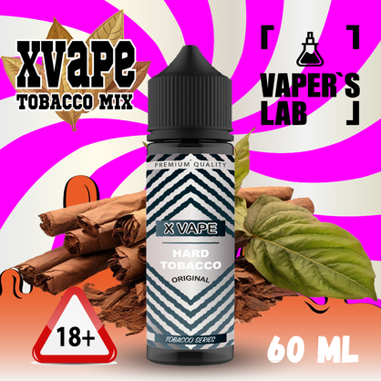 Фото, Видео на Заправку для вейпа XVape Hard Tobacco