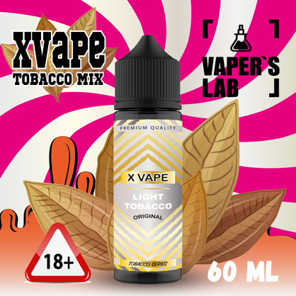 Фото, Видео на жижи для вейпа XVape Light Tobacco