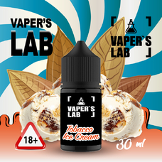 Купить солевую жижу дешево Vaper's LAB Salt Tobacco ice cream 30 ml