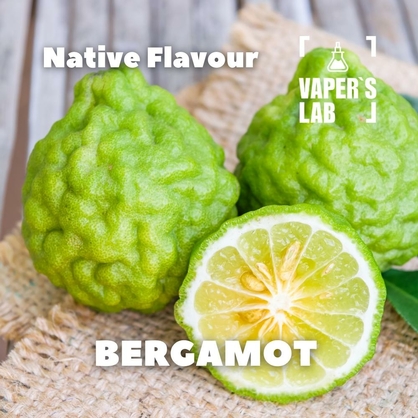 Фото, Відеоогляди на Харчовий ароматизатор для вейпа Native Flavour "Bergamot" 30мл 