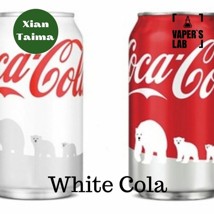 Фото, Видео, Пищевой ароматизатор для вейпа Xi'an Taima "White Cola" (Белая Кола) 