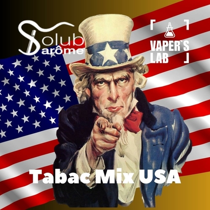 Фото, Відеоогляди на Aroma Solub Arome "Tabac Mix USA" (Американський тютюн) 