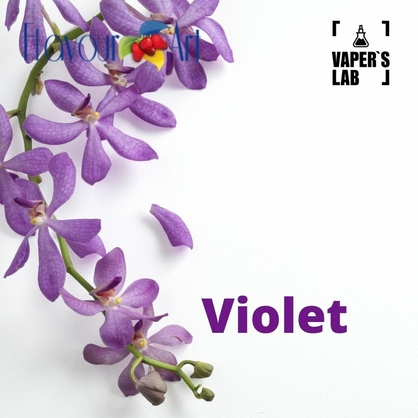 Фото на Аромки  для вейпа FlavourArt Violet Фиалка - [FlavourArt]