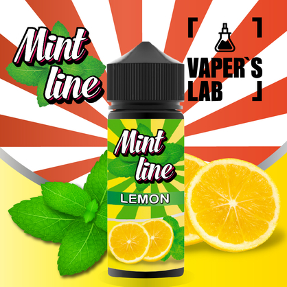 Фото жидкости для вейпа mint lemon 120 ml