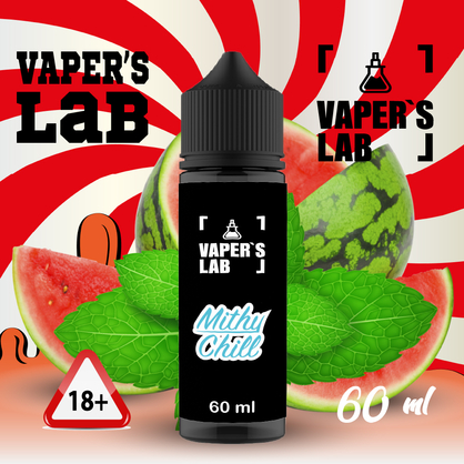 Фото, Видео на Жижи без никотина Vapers Lab Minty chill 60 ml