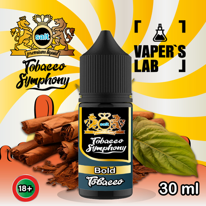 Фото сольова жижа для пода tobacco symphony salt - bold tobacco 30 ml