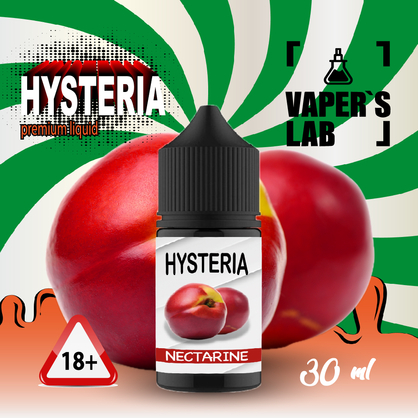 Фото, Відеоогляди на Жижу Salt Hysteria Salt Nectarine 30 ml