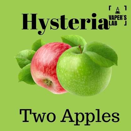 Фото, Відео на жижи Hysteria Two Apples 100 ml